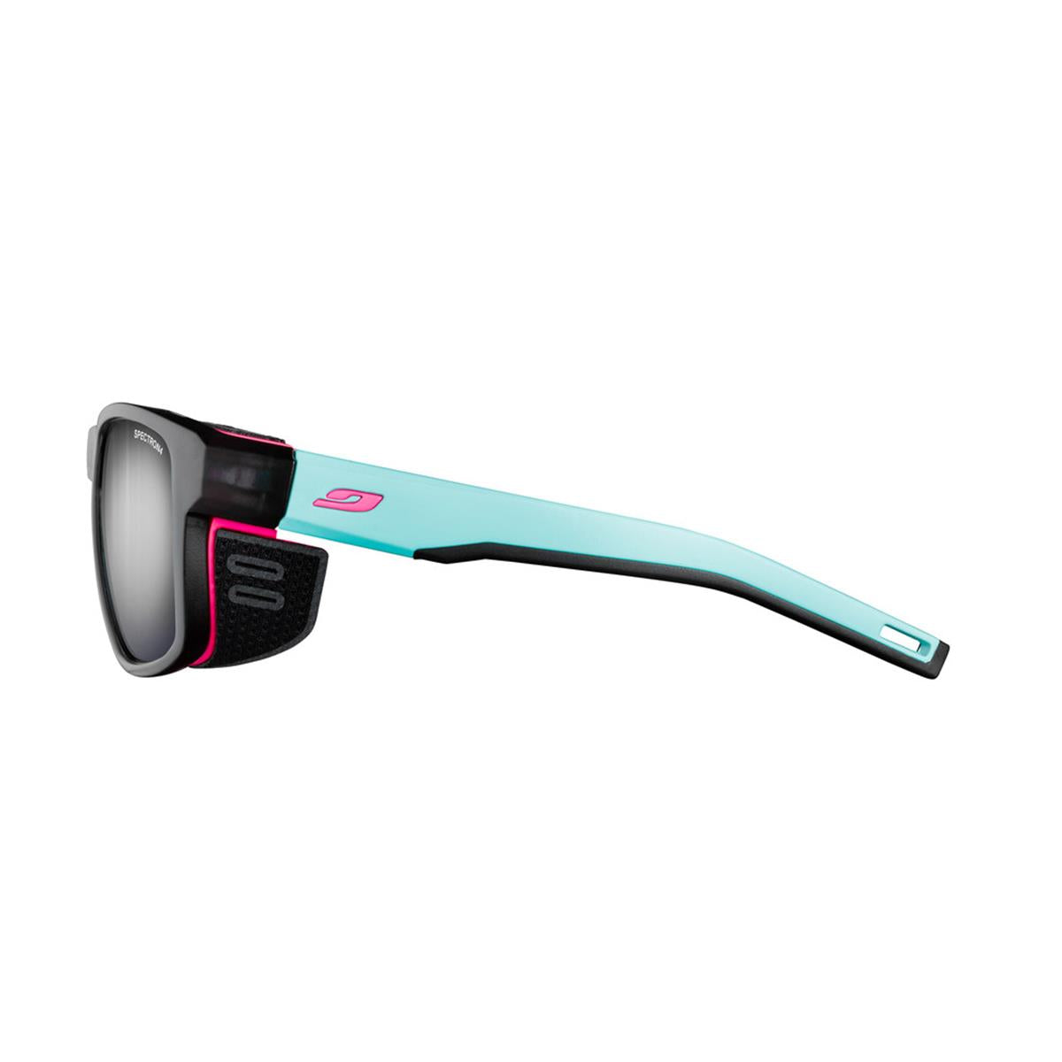 Julbo Shield M schwarz durchscheinend/ hellblau / rosa SPECTRON 4
