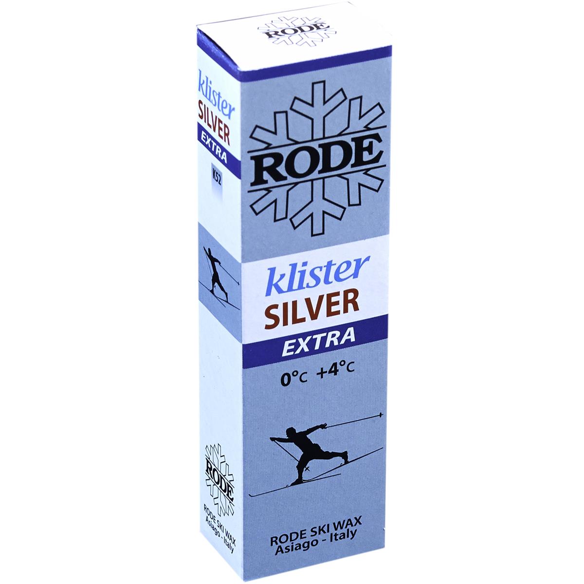 Rode K52 Klister Silver Extra 0°C/+4°C, 60g