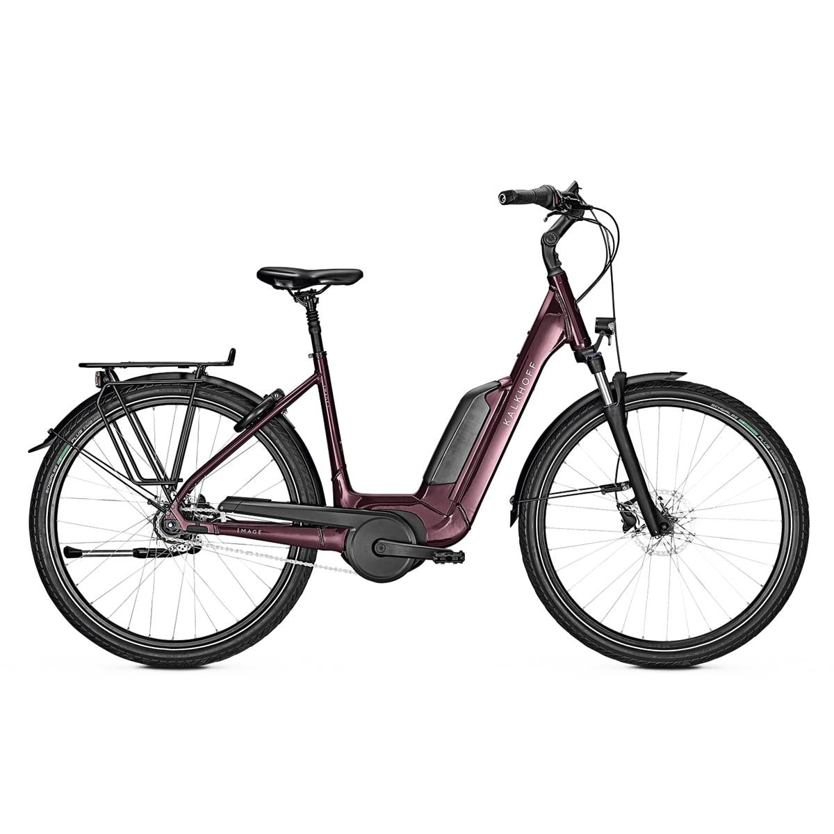 Kalkhoff Image 1.B Advance mahagonyred glossy 500Wh
