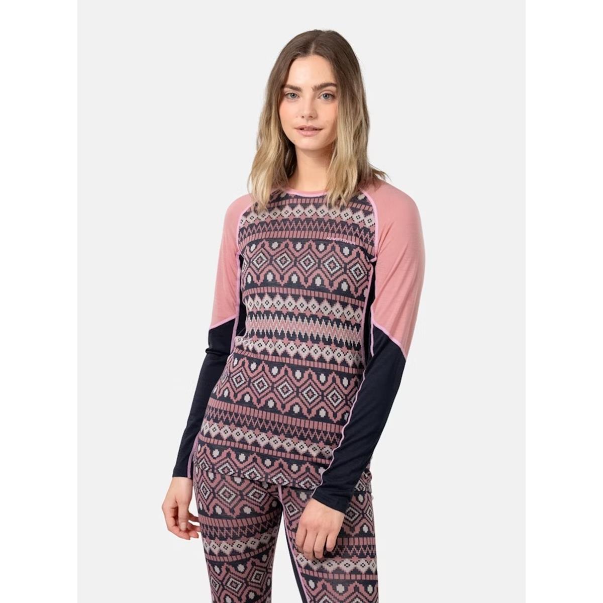 Kari Traa - Malia Long Sleeve- Pastel dusty pink