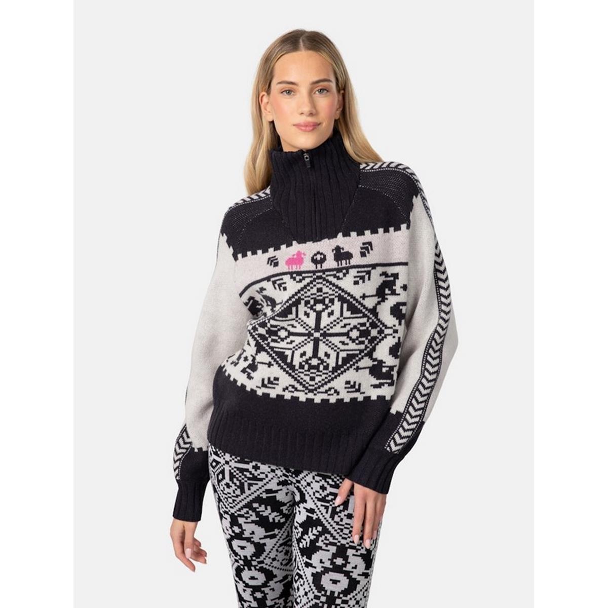 Kari Traa Saga Knit Pullover Frauen - Off White