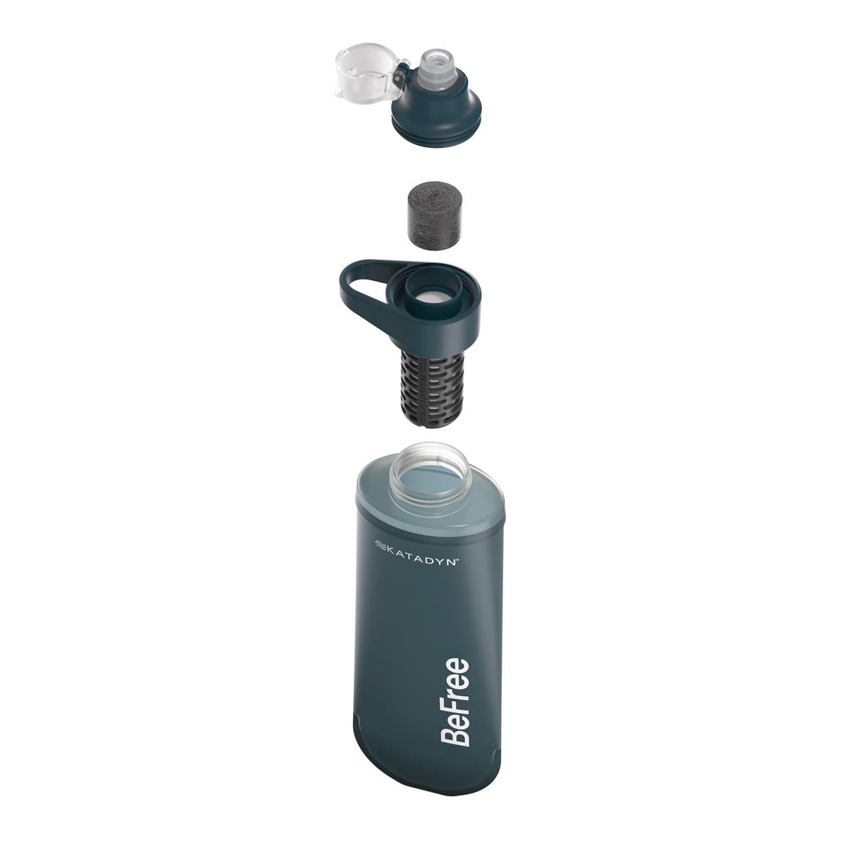 Katadyn BeFree Filter AC 0,5 Liter - schieferblau