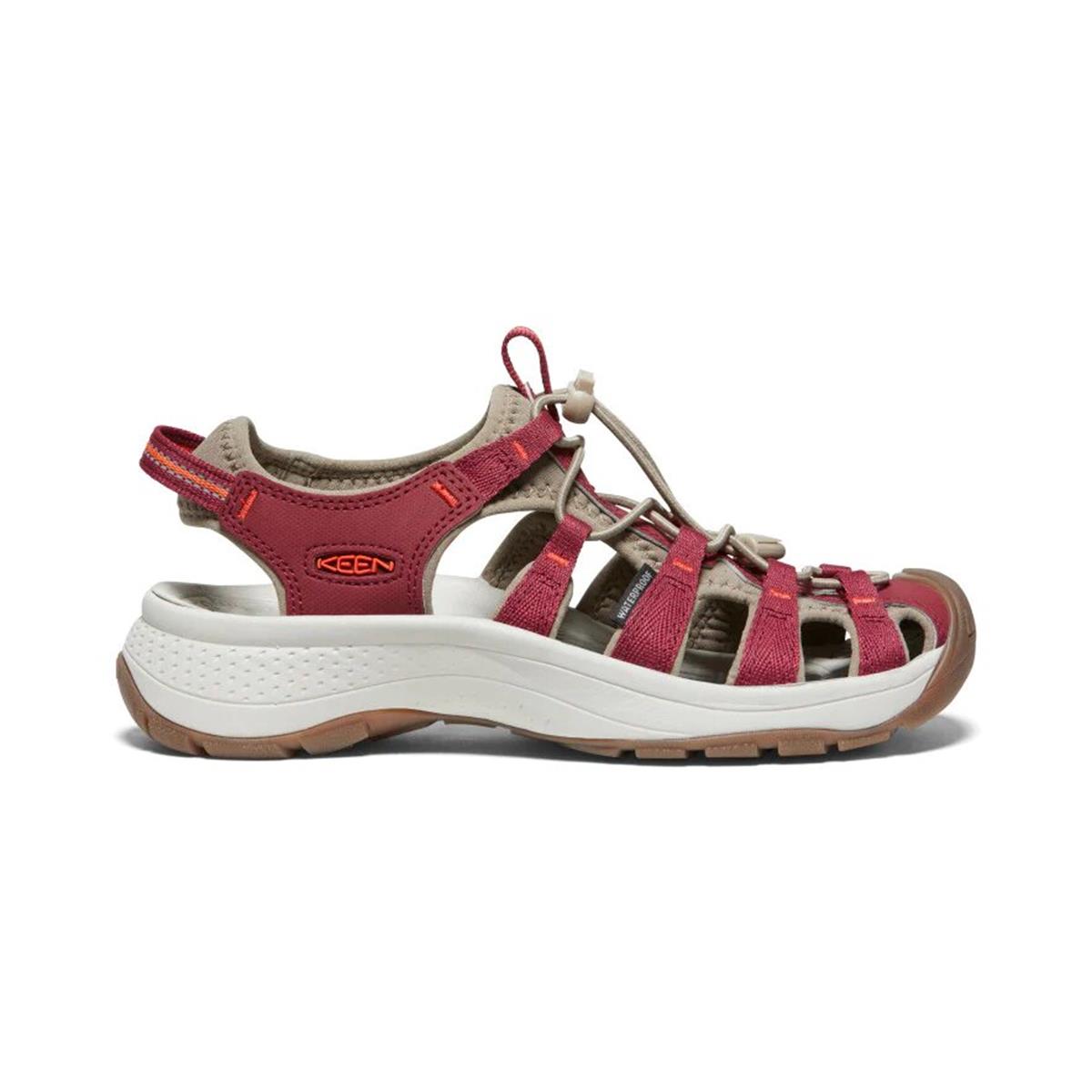 Keen Damen Astoria West Sandale Merlot/ Scarlet