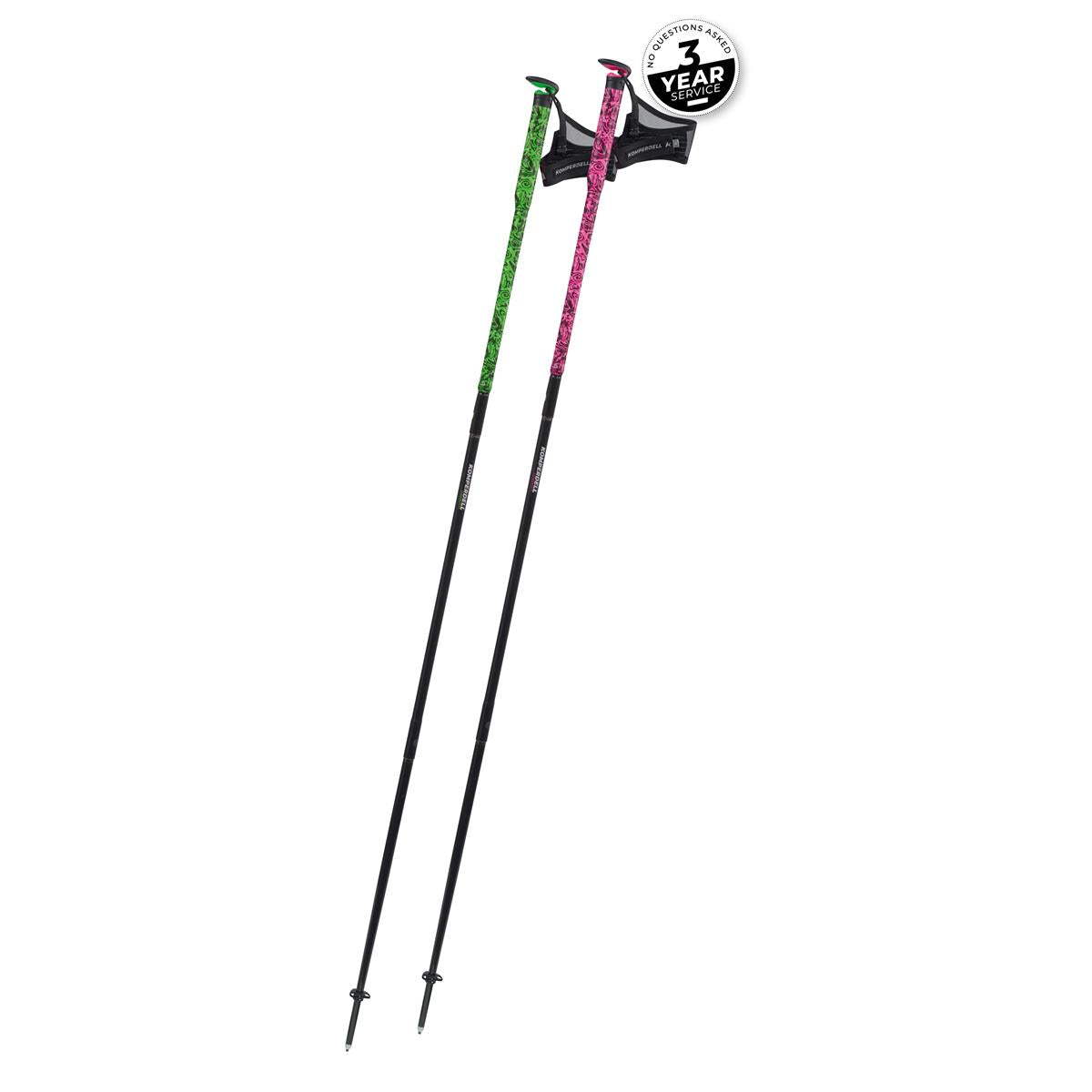 Komperdell Carbon FXP Ultra pink green