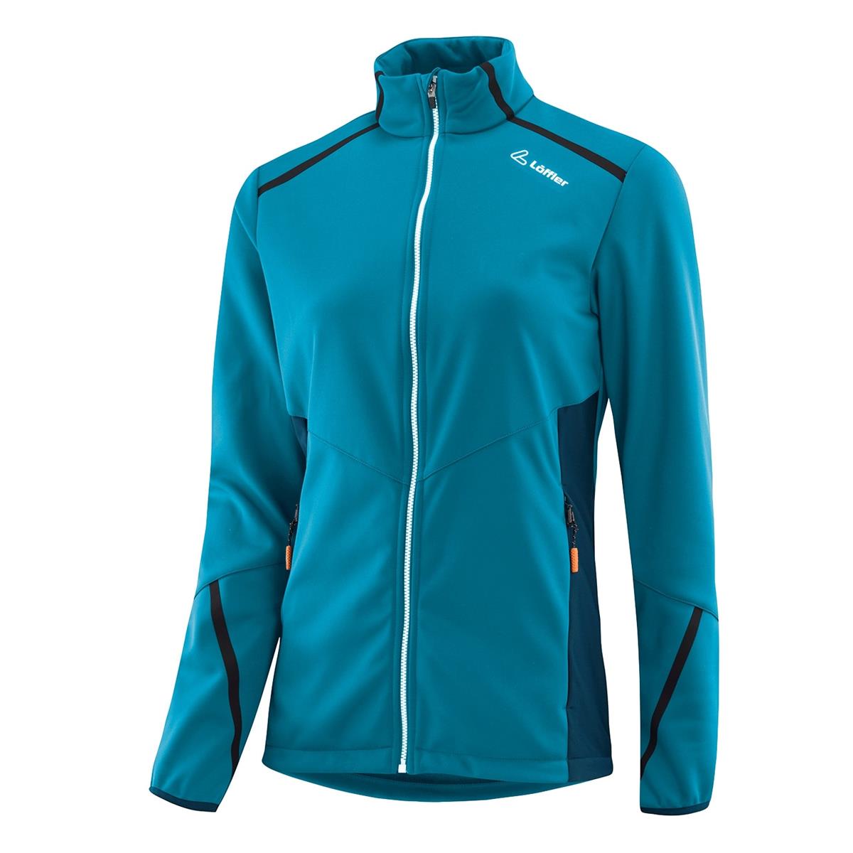 Löffler W Jacket Calida WS Warm topaz blue