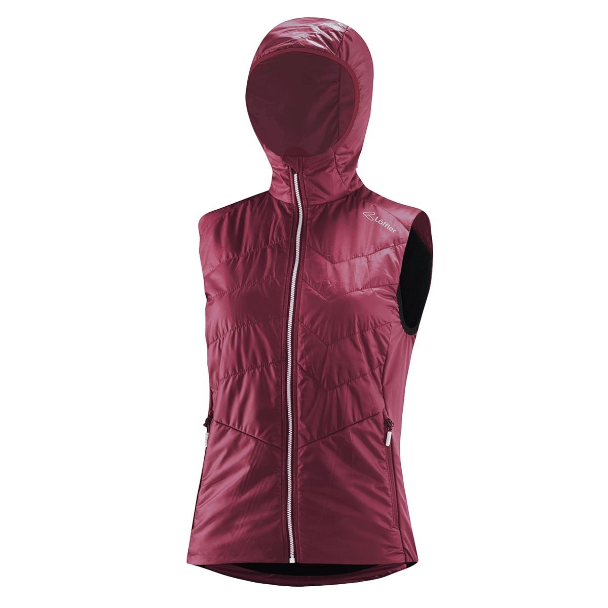 Löffler W Hooded Vest PL 60 purpur