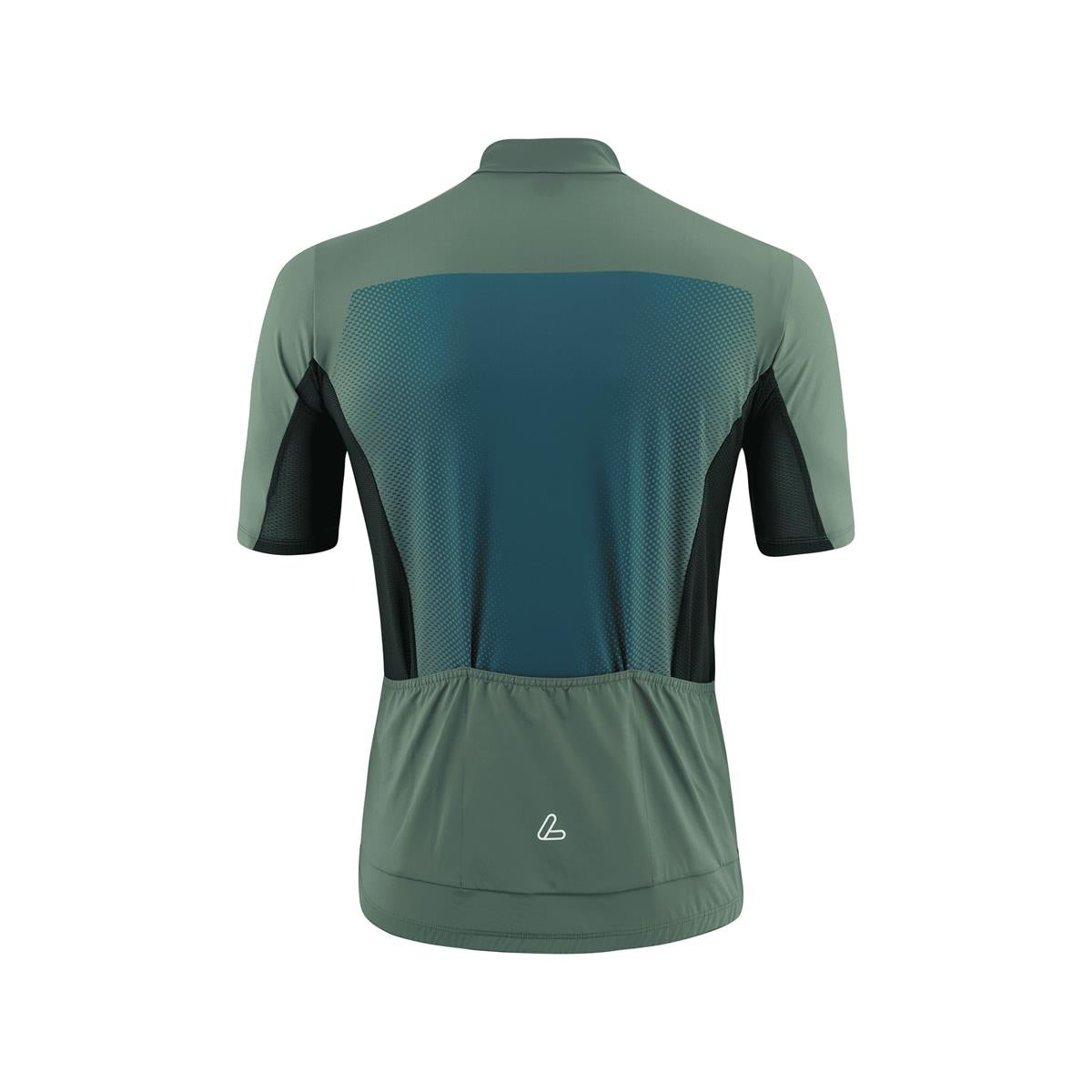 Löffler Herren Bike Jersey FZ Grady Mid Blue Coral
