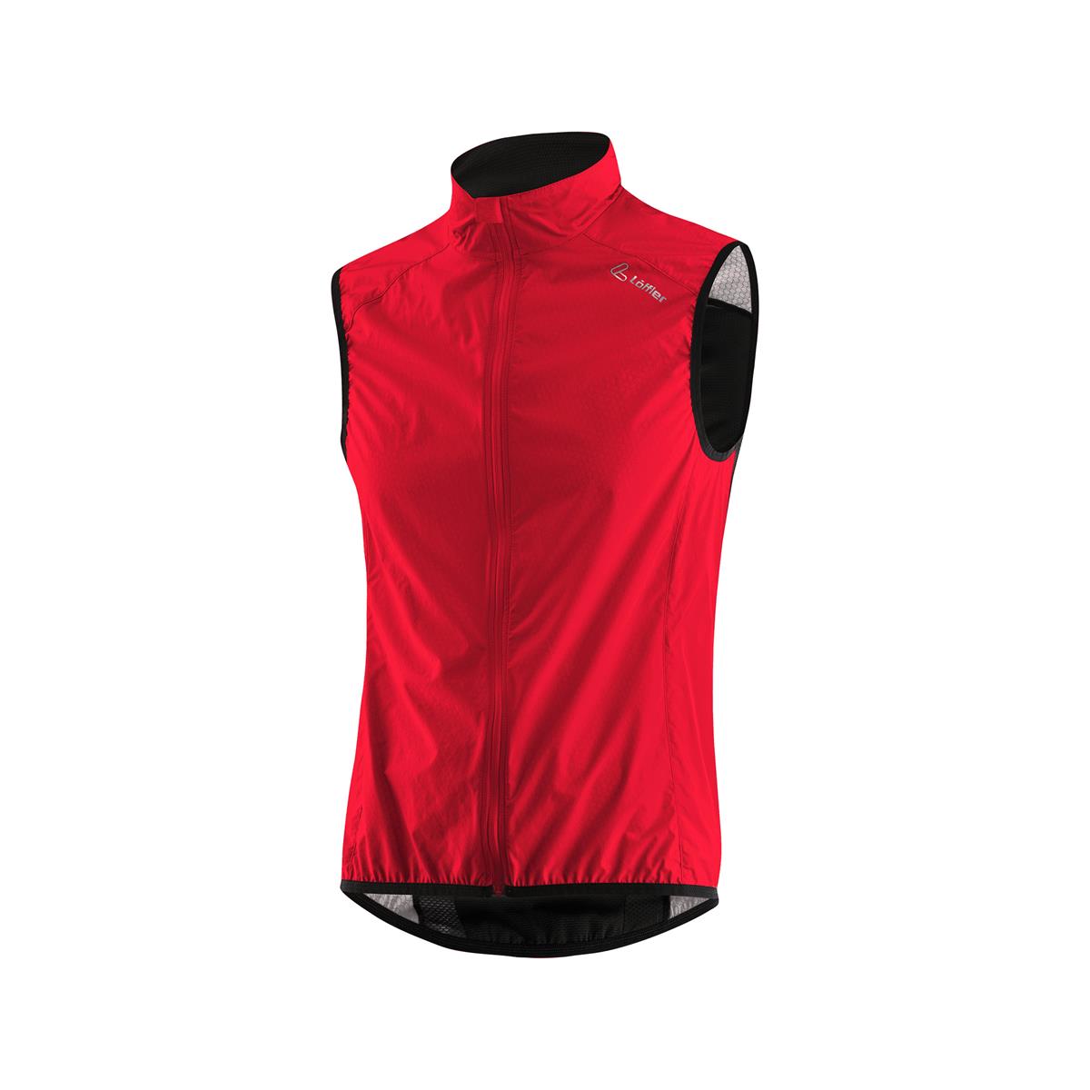 Löffler Herren Bike Vest WPM Pocket Red