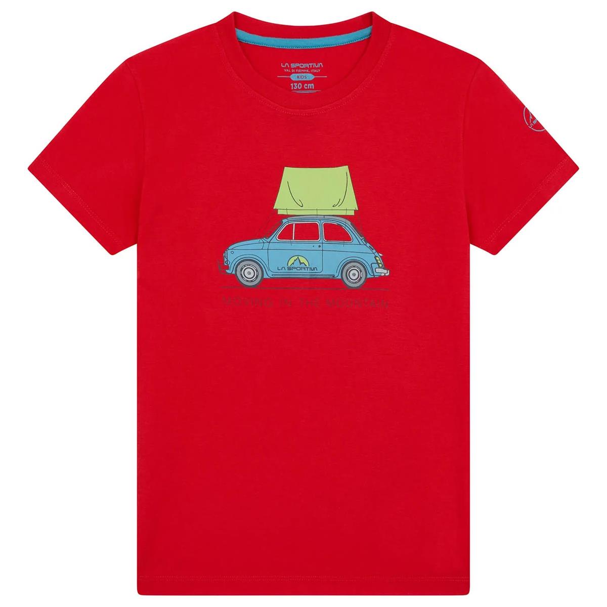 La Sportiva Cinquecento T-Shirt Kids goji