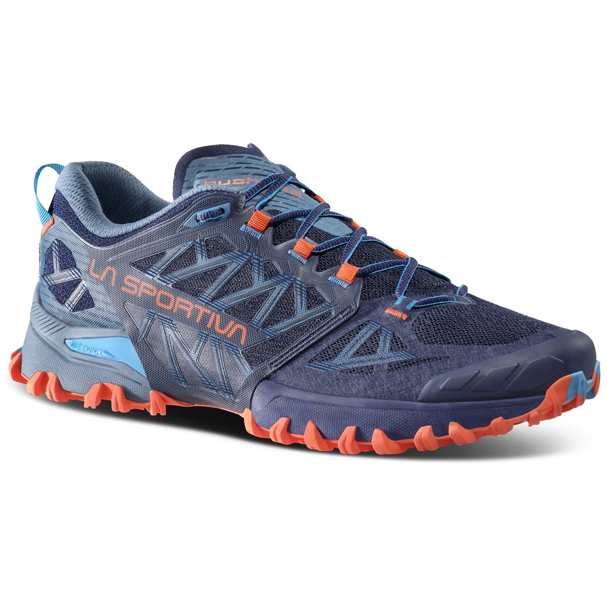 La Sportiva Bushido III Wide deep sea cherry tomato