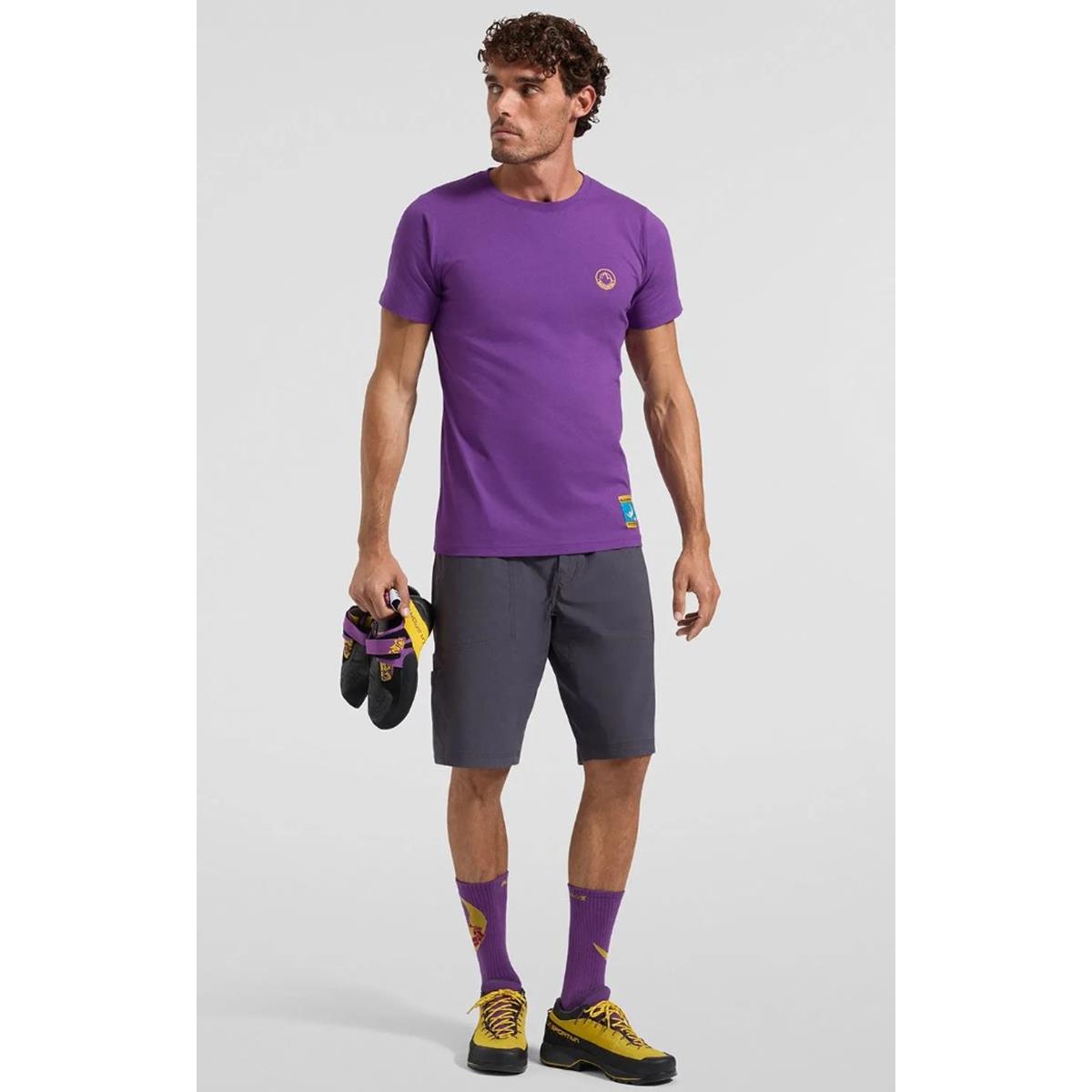 La Sportiva Climbing on the Moon HErren viola/giallo