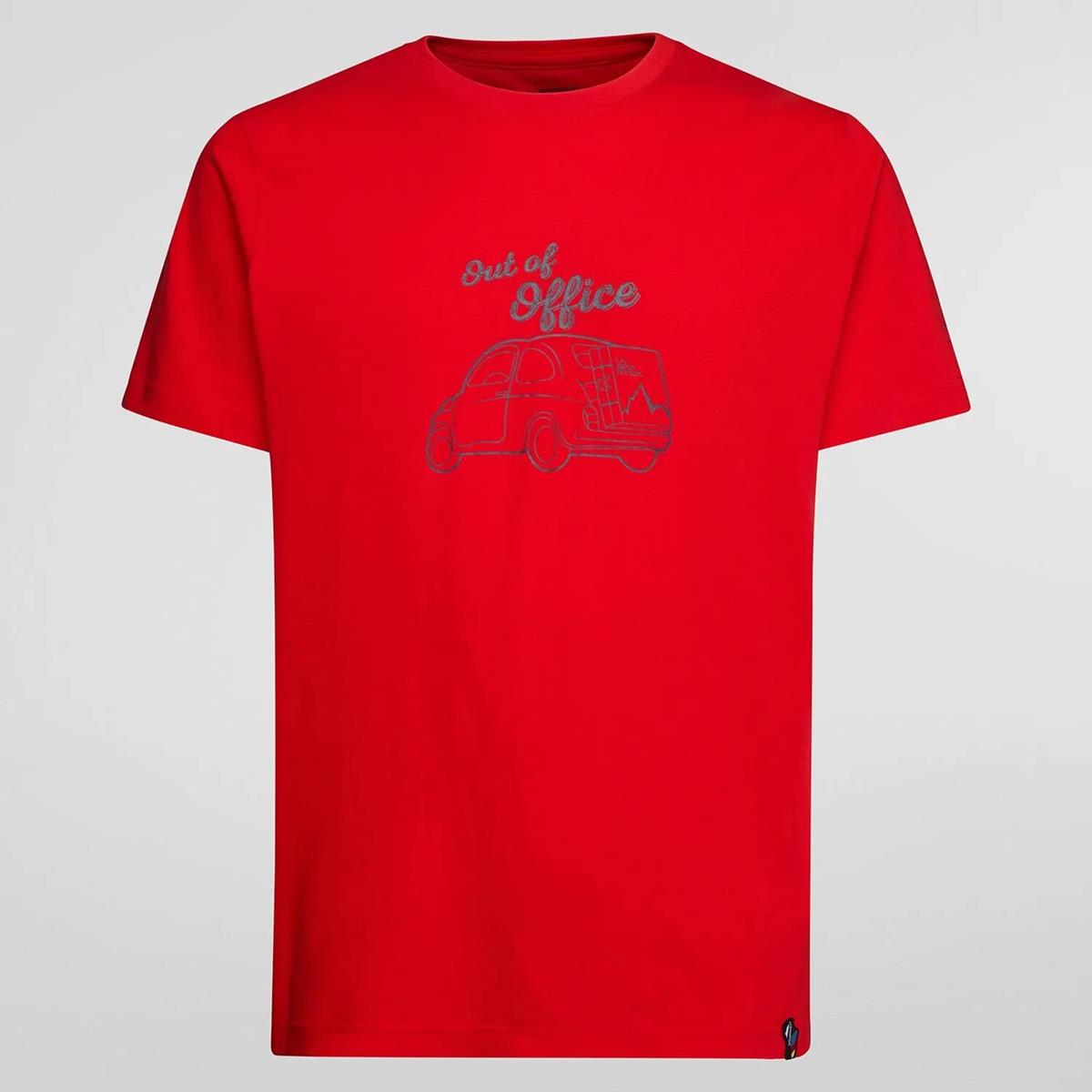 La Sportiva CinquecentoT-Shirt Herren Mountain Red