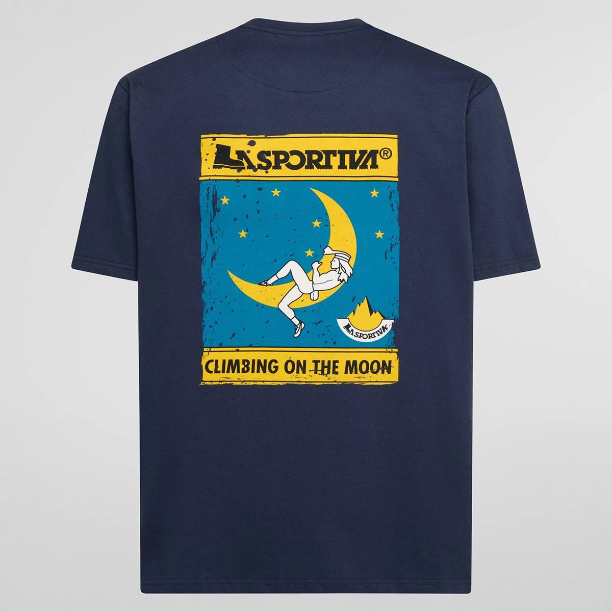 La Sportiva Moon Climb T-Shirt Herren Night Sky