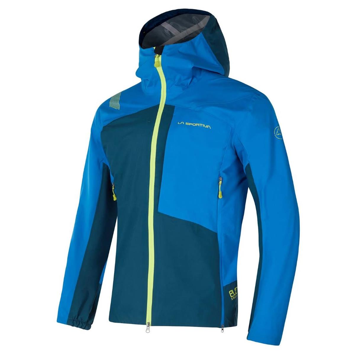 La Sportiva Crizzle Evo Shell Jacket Men storm blue electric blue