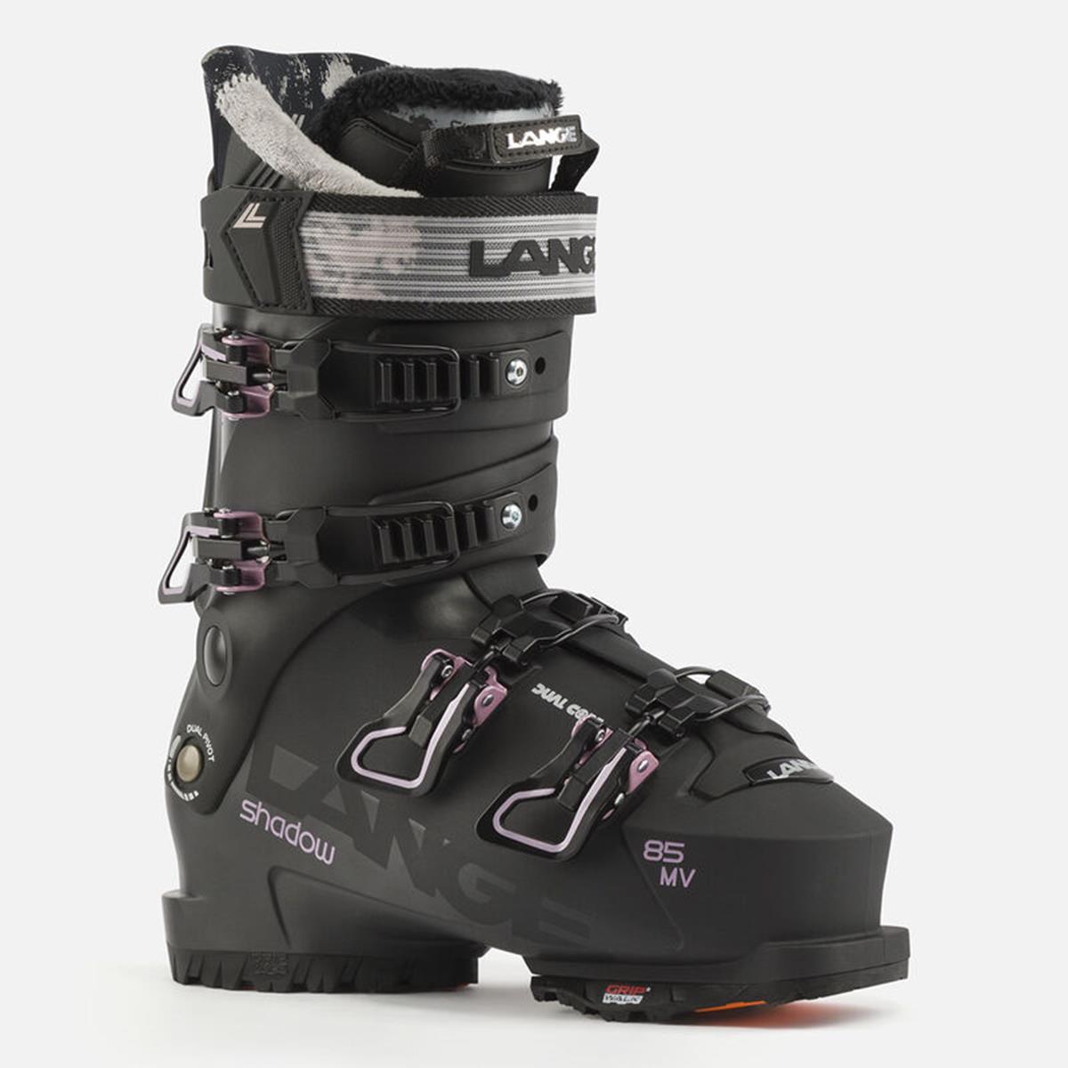 Lange All-Mountain Skischuhe Damen Shadow 85 HV GW - black recy