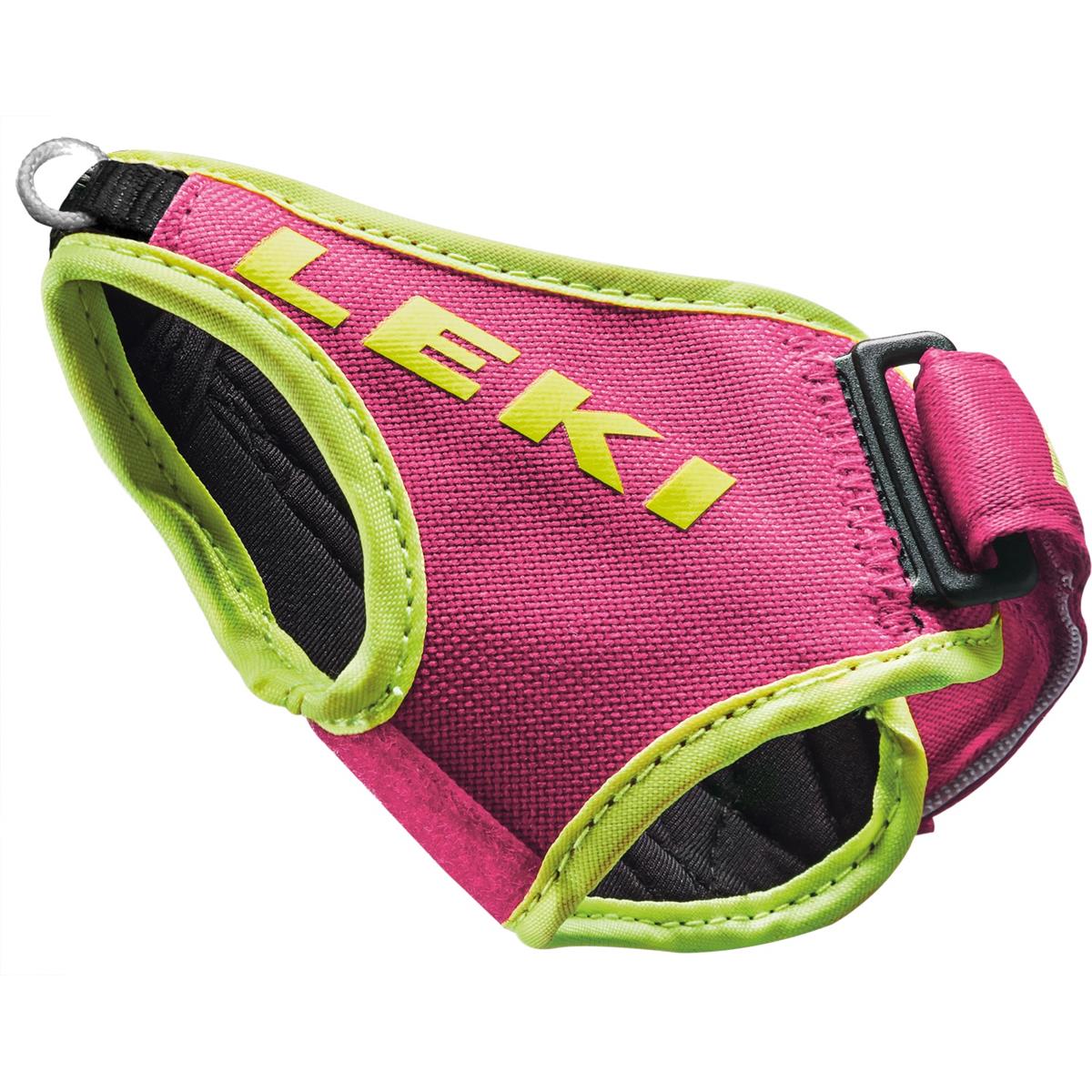 Leki Trigger Shark Frame Strap pink neongelb