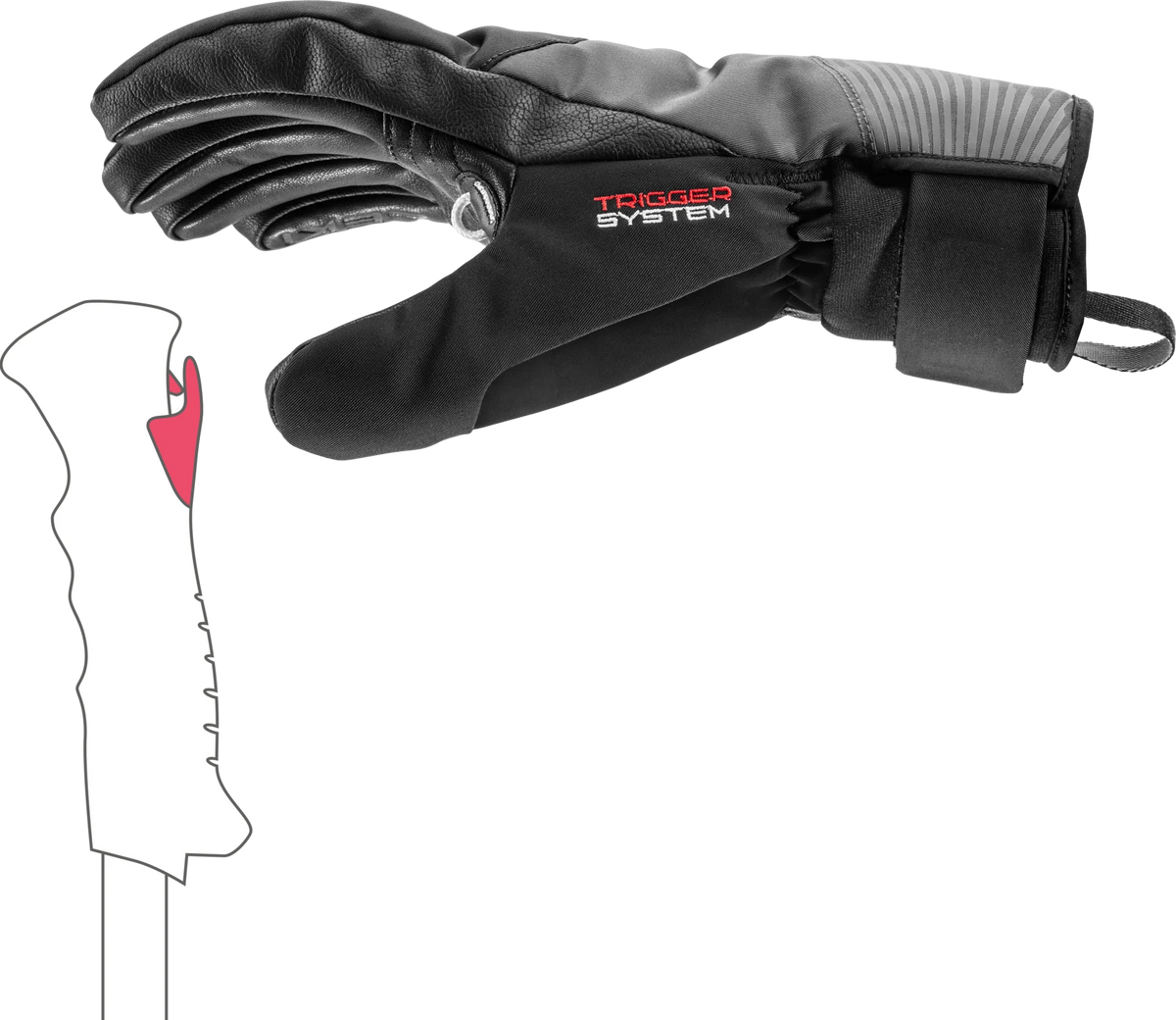 LEKI Sparrow 3D - black-graphite