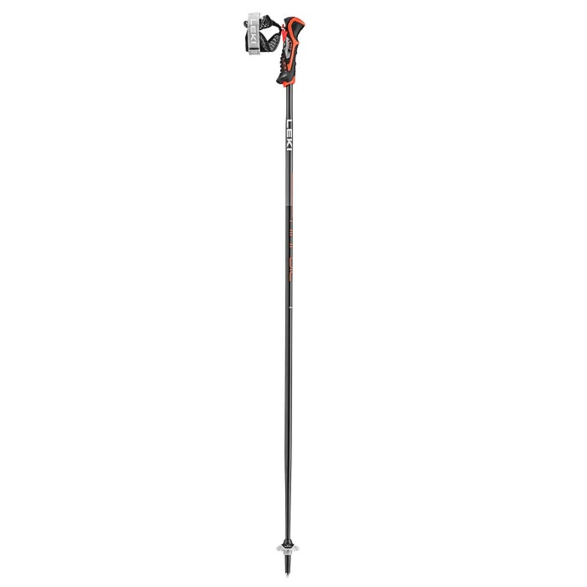 Leki Airfoil 3D black-dark anthracite-bright red