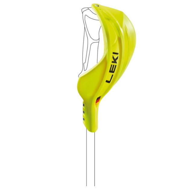 Leki Gate Guard Closed Worldcup - neongelb