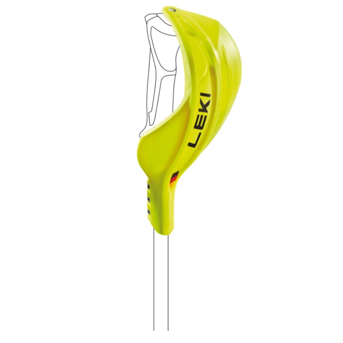 Leki Gate Guard Closed Worldcup - neongelb