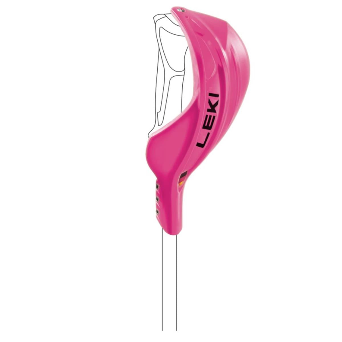 Leki Gate Guard Closed Worldcup - neonpink