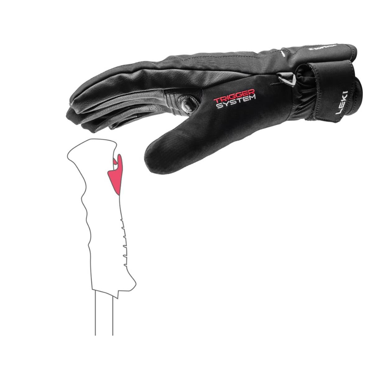 Leki Cerro 3D Women - black