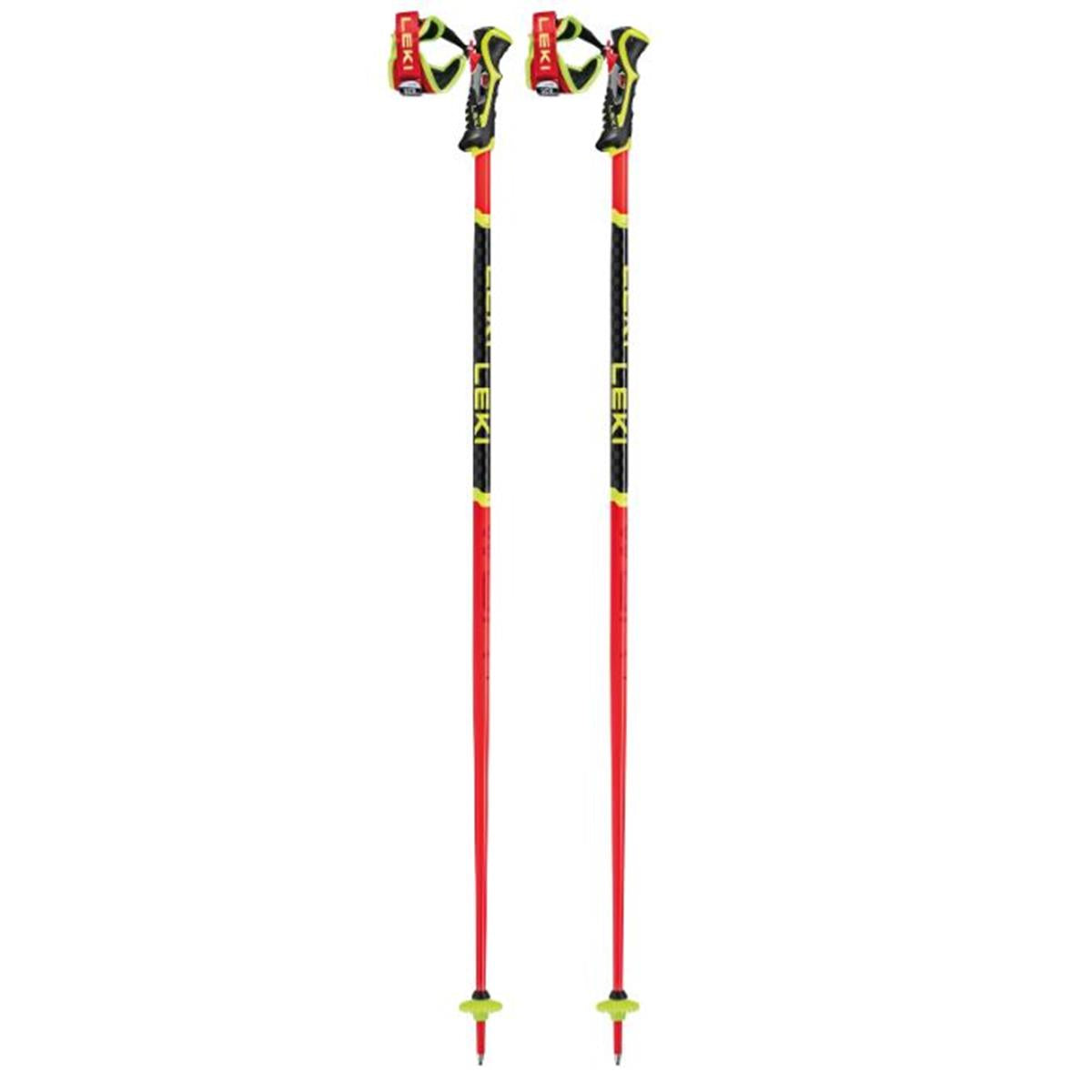 Leki WCR SL 3D bright red black neonyellow