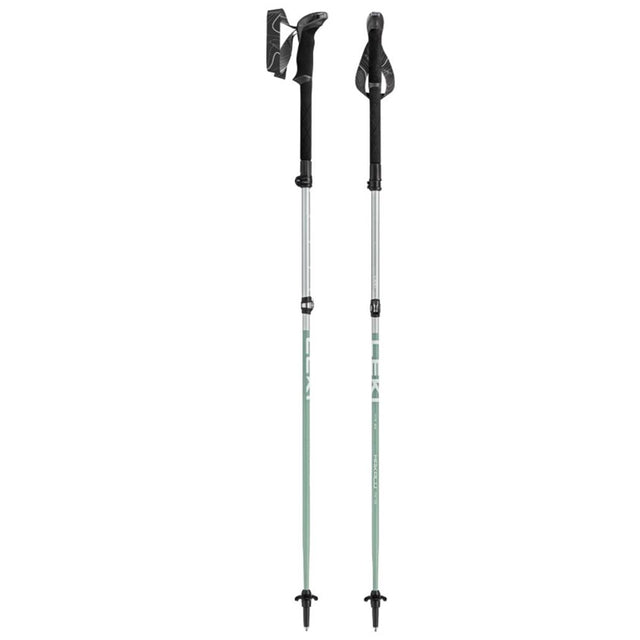 Leki Makalu FX TA silver greygreen white