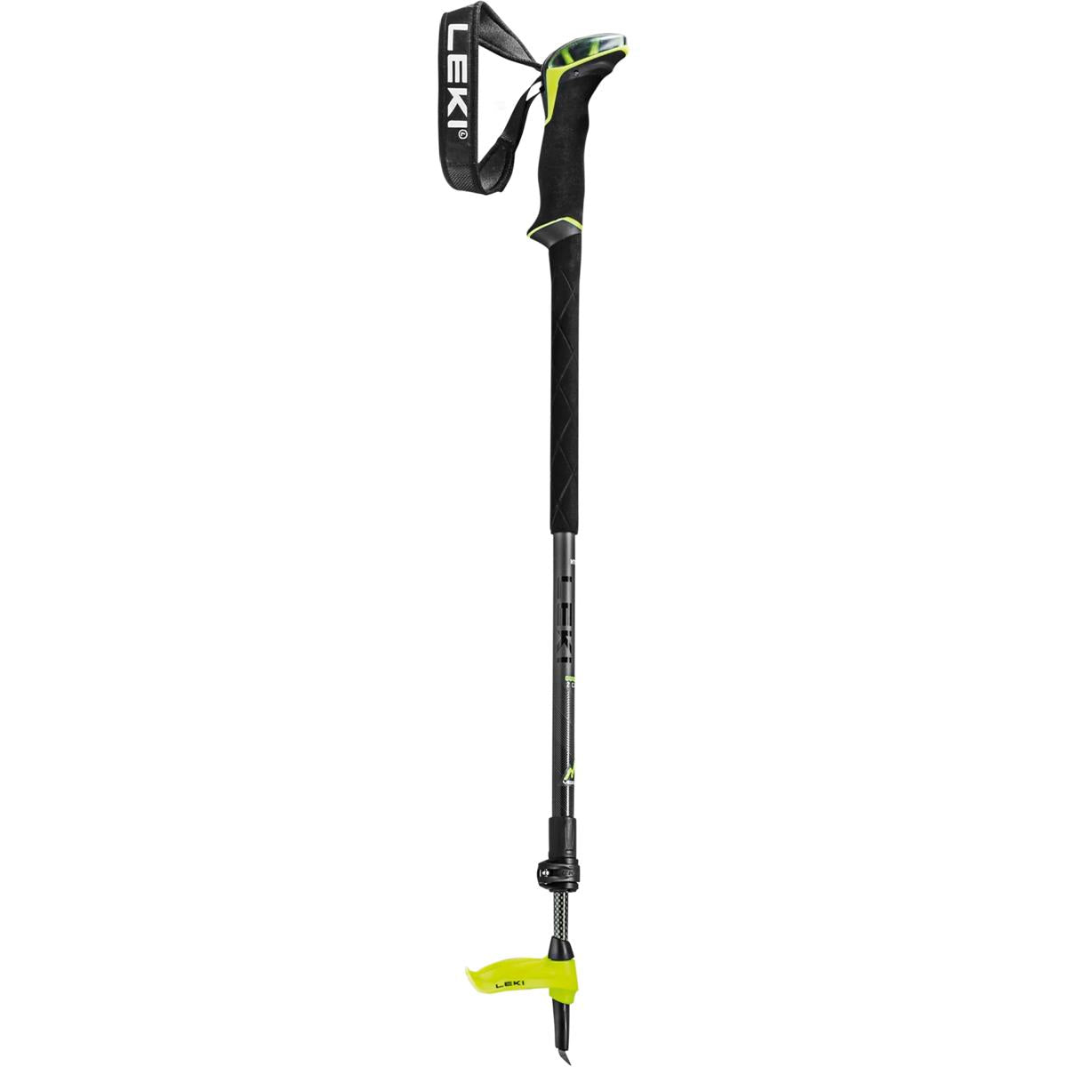 Leki GUIDE LITE 2 CARBON dark antracite-neonyellow-black