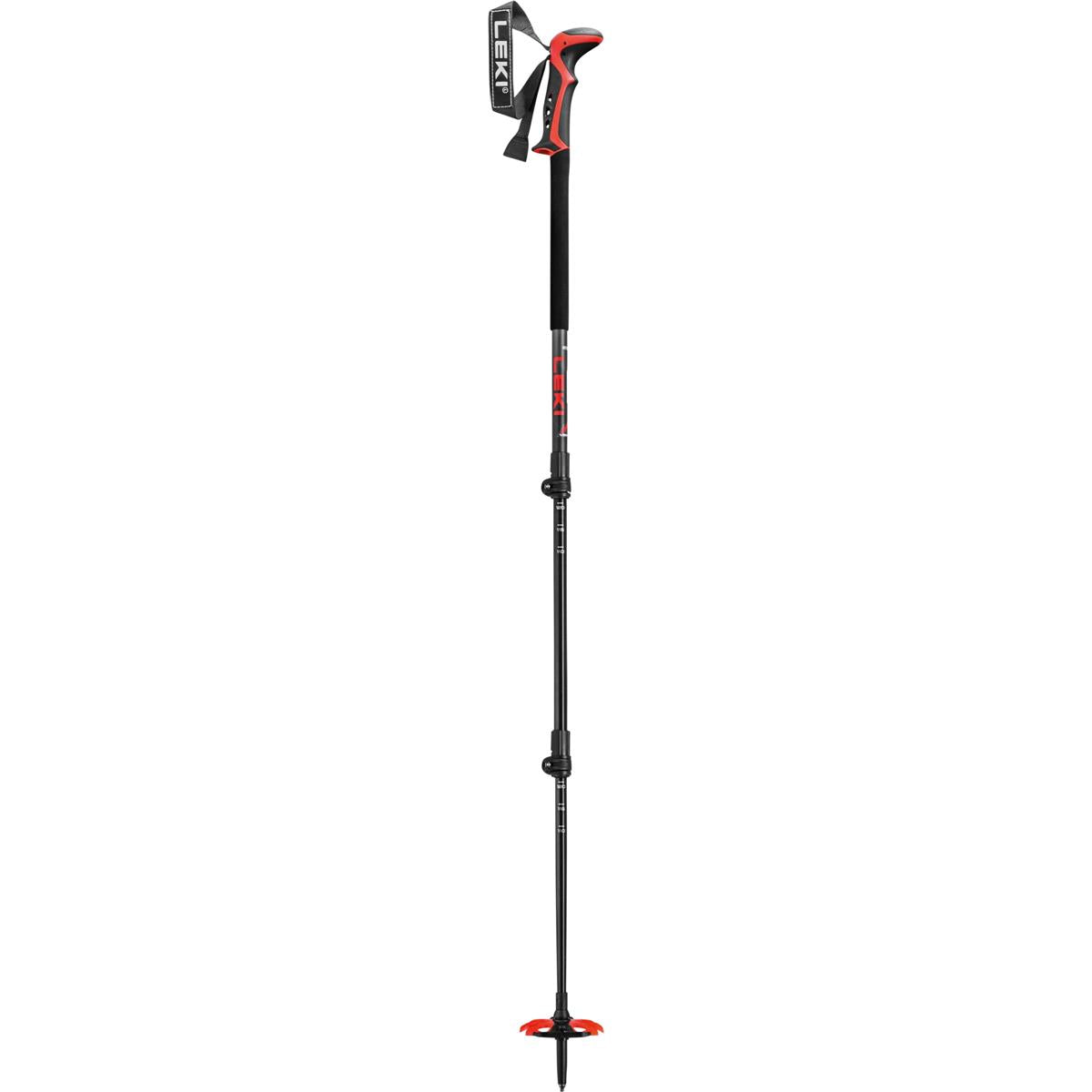 Leki HAUTE ROUTE 3 dark anthracite-dark red-black