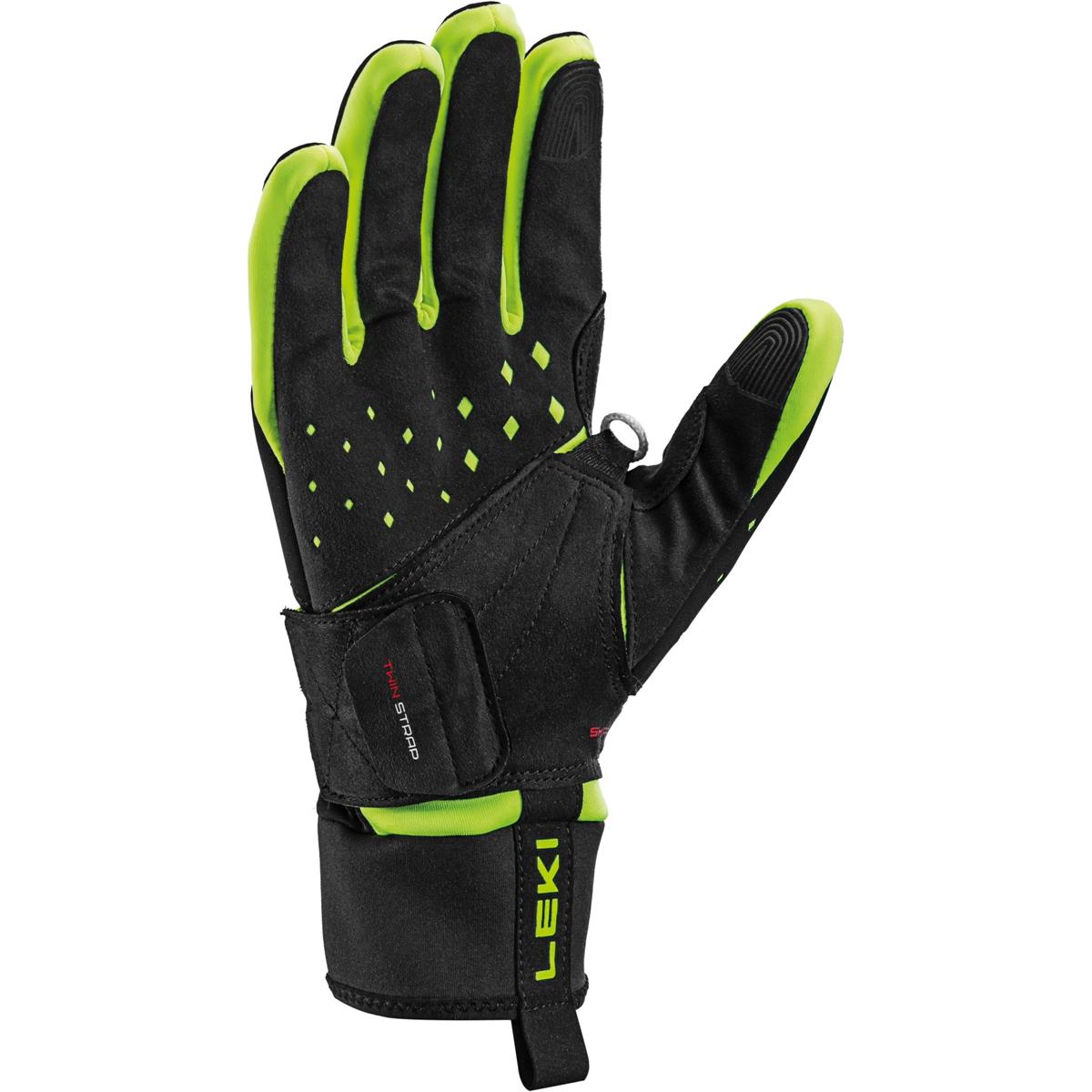 Leki HRC RACE SHARK black-neonyellow