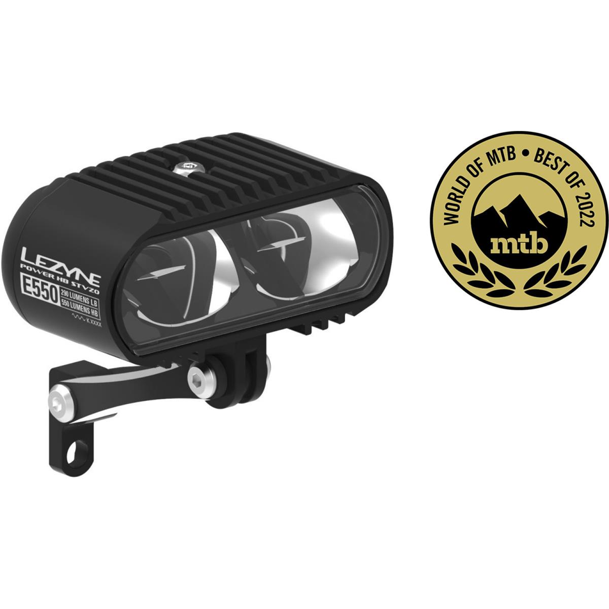 Lezyne Power HB E550 290 Lumen schwarz