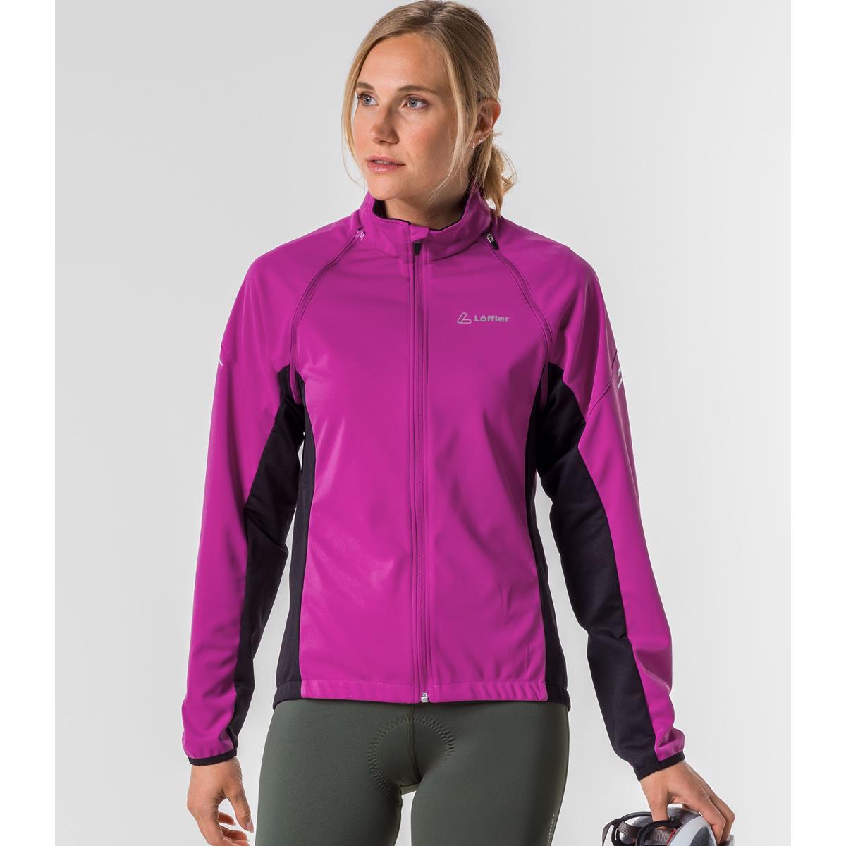 Löffler Damen Bike Zip-Off Jacket San Remo 2 WS Light Purple