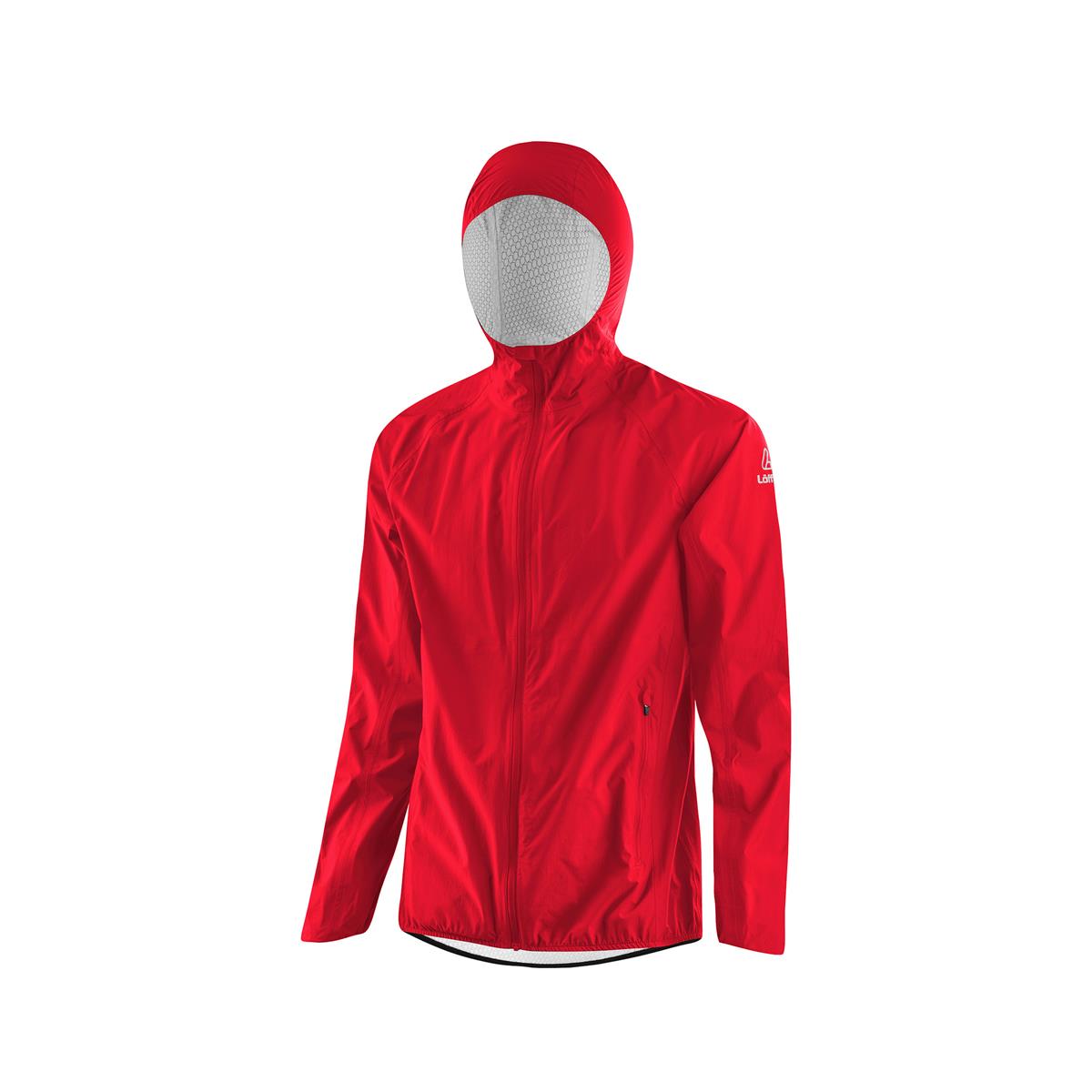 Löffler Herren Hooded Jacket WPM Pocket Rot