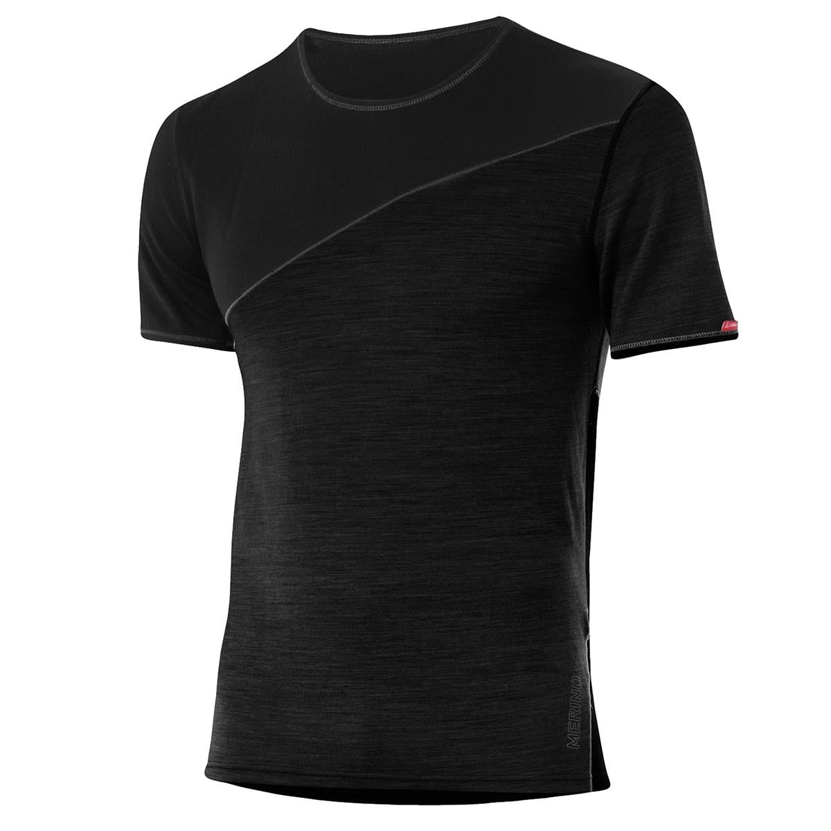 Löffler Men S/S Transtex Merino black