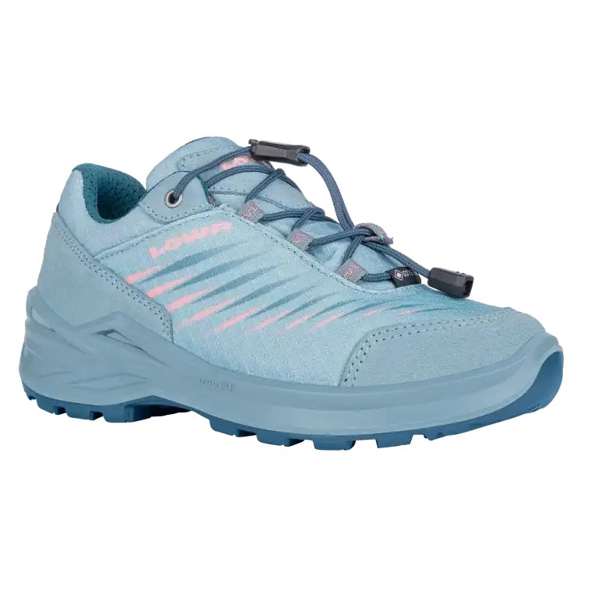 Lowa Zirrox II GTX lo Junior eisblau petrol
