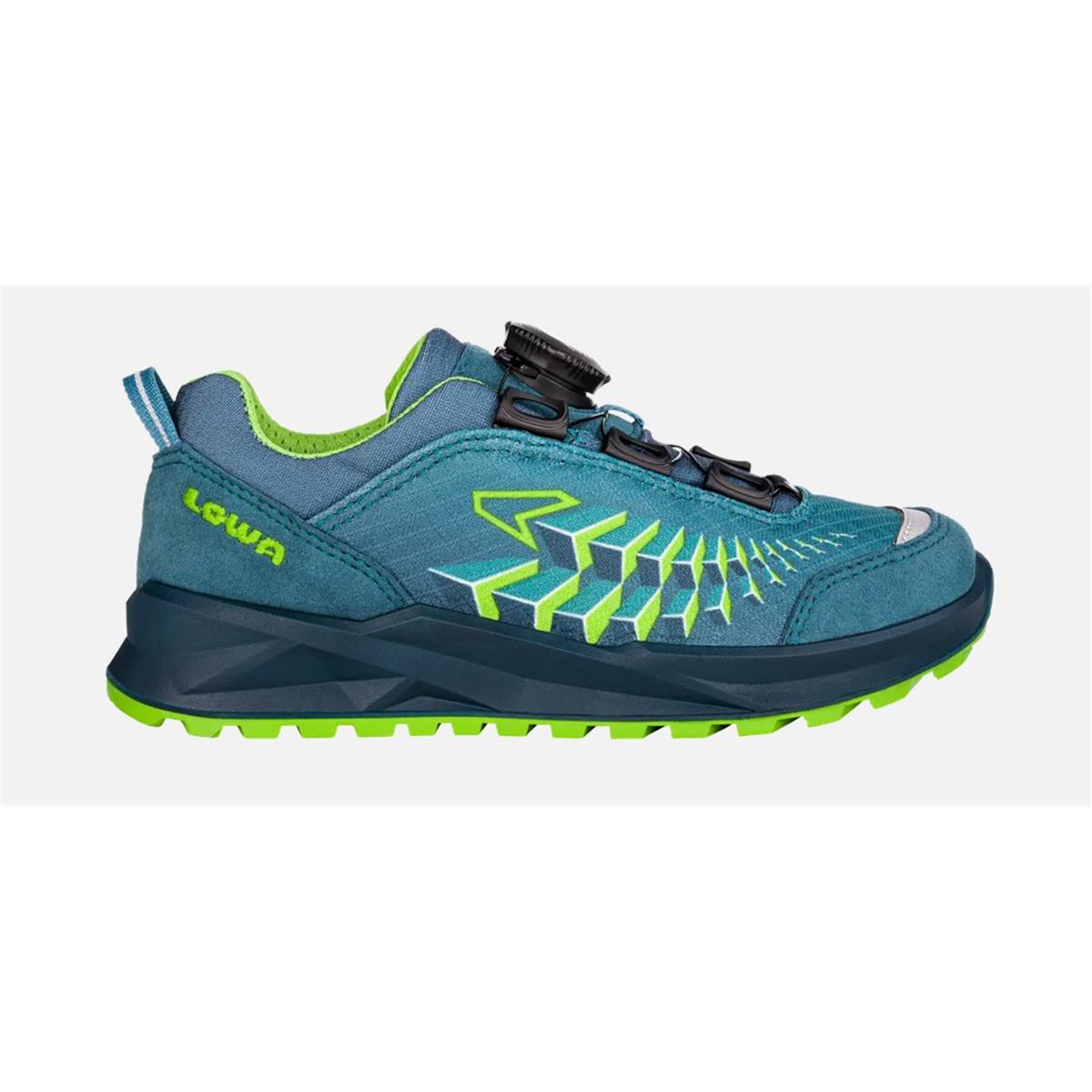 Lowa FERROX GTX LO JUNIOR petrol/lime