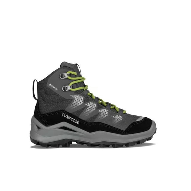 Lowa Maddox Pro GTX Mid Junior schwarz limone