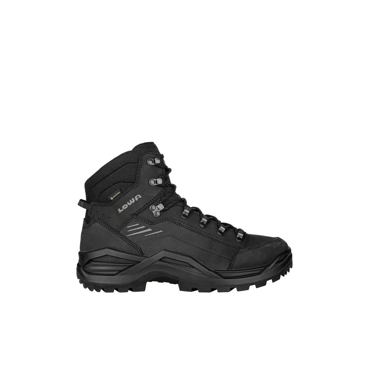 Lowa Herren Trekkingschuhe Renegade Evo GTX Mid S Tiefschwarz