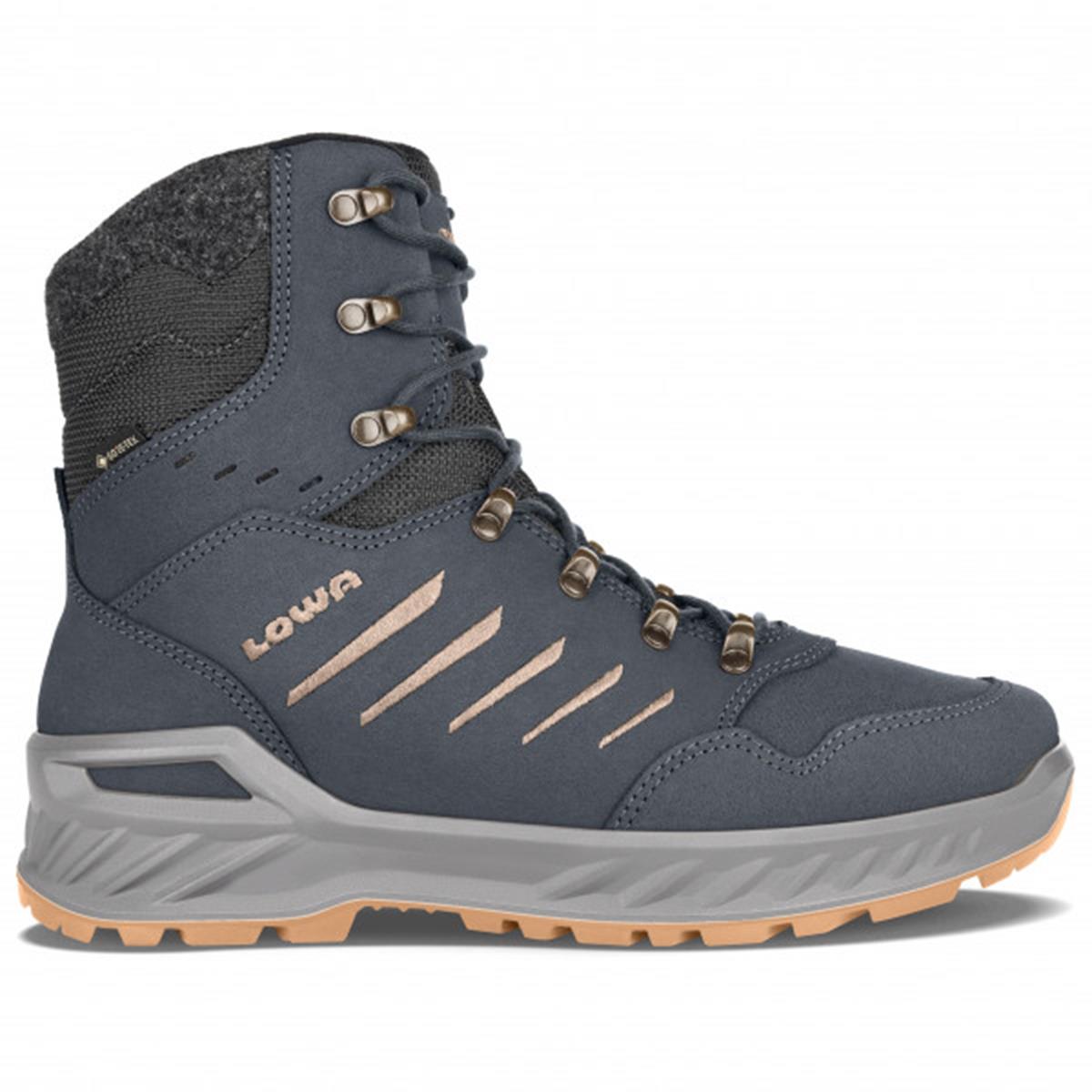 Lowa Nabucco GTX Winterstiefel stahlblau / beige