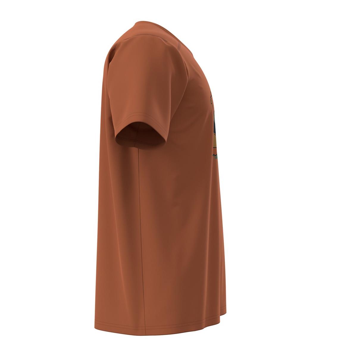 Lundhags Fulu Merino Wool Climbing T-shirt Men brick