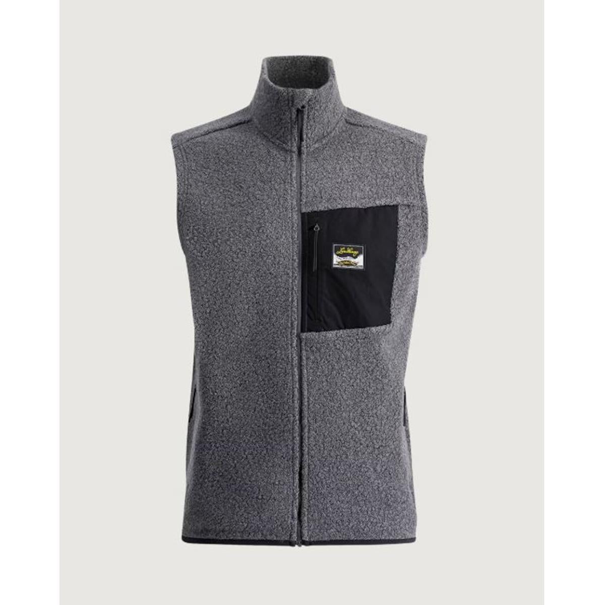 Lundhags Flok Wool Ms Pile Vest Man granite
