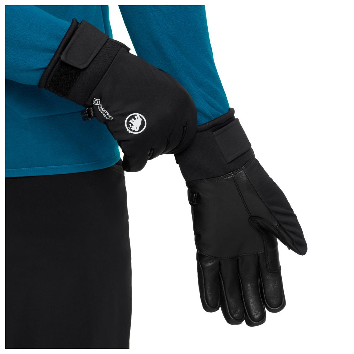 MAMMUT Astro Guide SO Glove Warme, atmungsaktive Windstopper-Skitourenhandschuhe Unisex