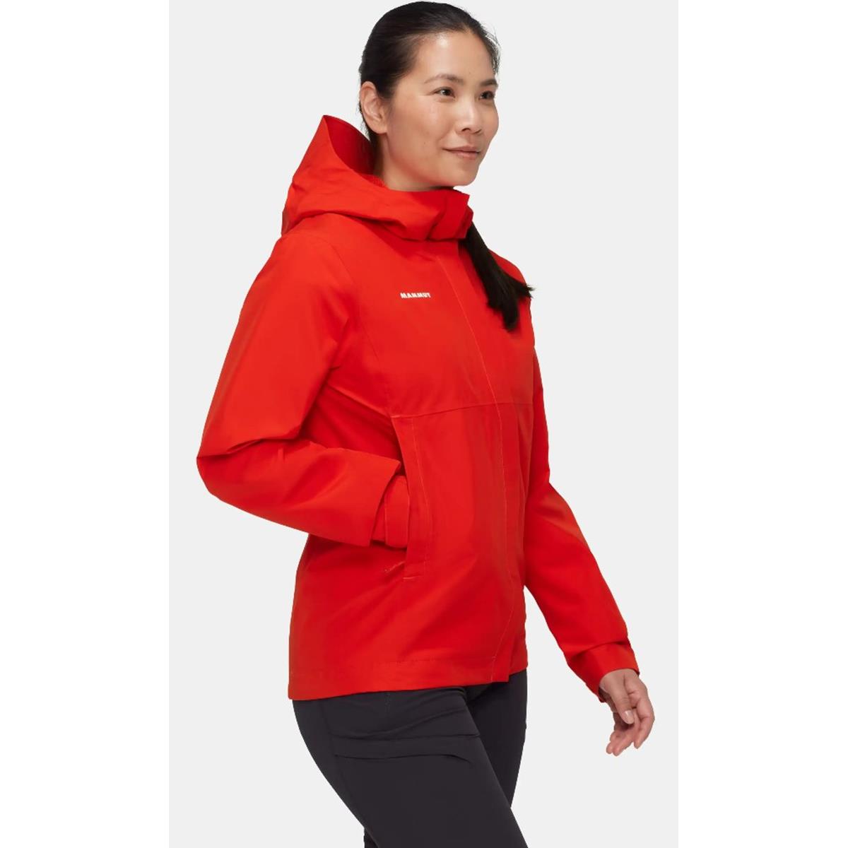 MAMMUT Treeline Light HS Hooded Jacket Women red