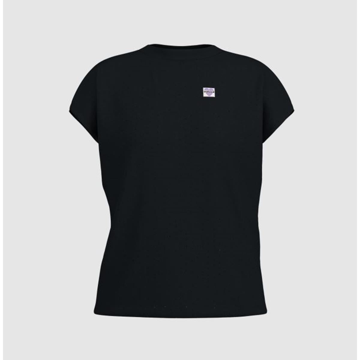 Maloja Gemskresse deep black Damen T-Shirt