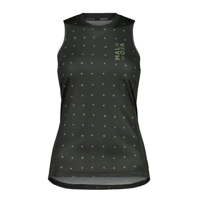 Maloja Grandvalira Deep forest bubbledots Damen Radtrikot
