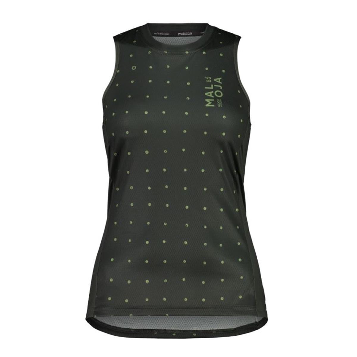 Maloja Grandvalira Deep forest bubbledots Damen Radtrikot