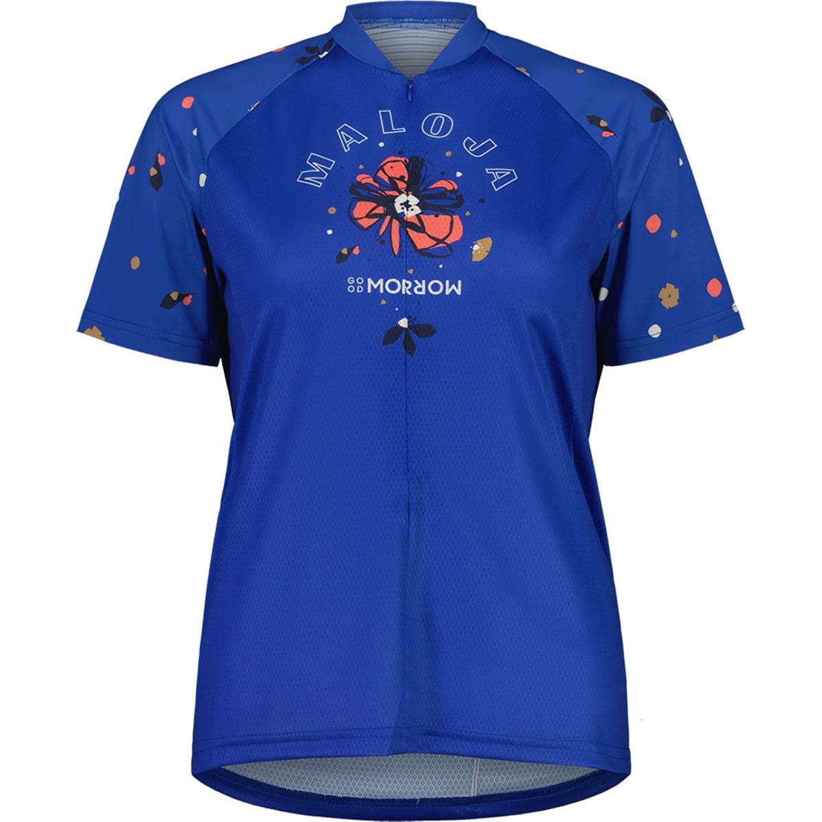 Maloja Tenno Allountain 1/2 Cycle Jersey bright cobalt Damen Radtrikot
