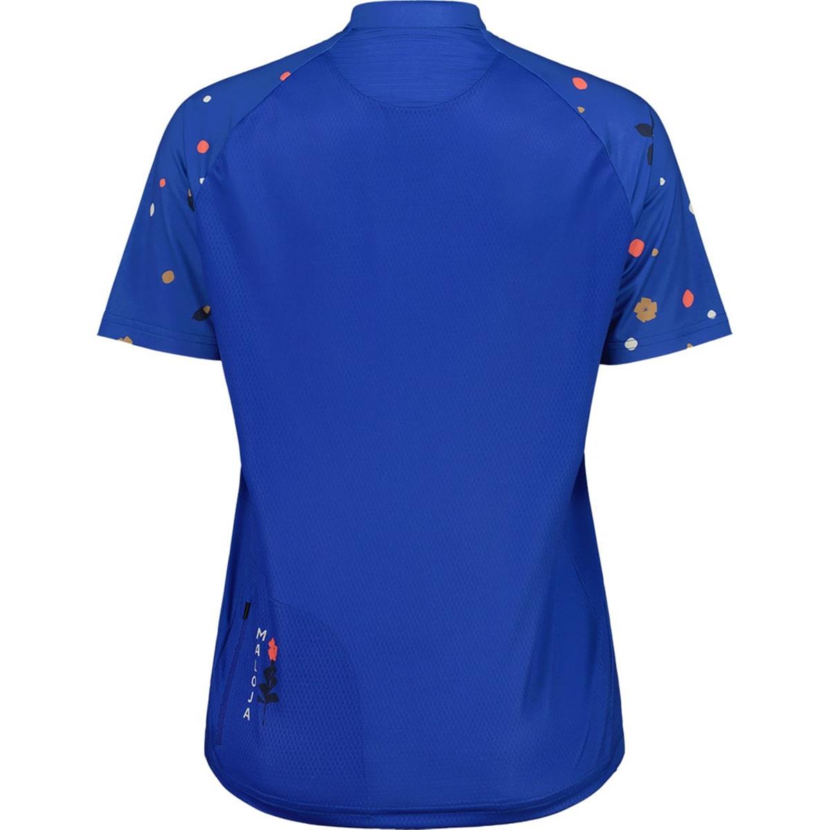 Maloja Tenno Allountain 1/2 Cycle Jersey bright cobalt Damen Radtrikot