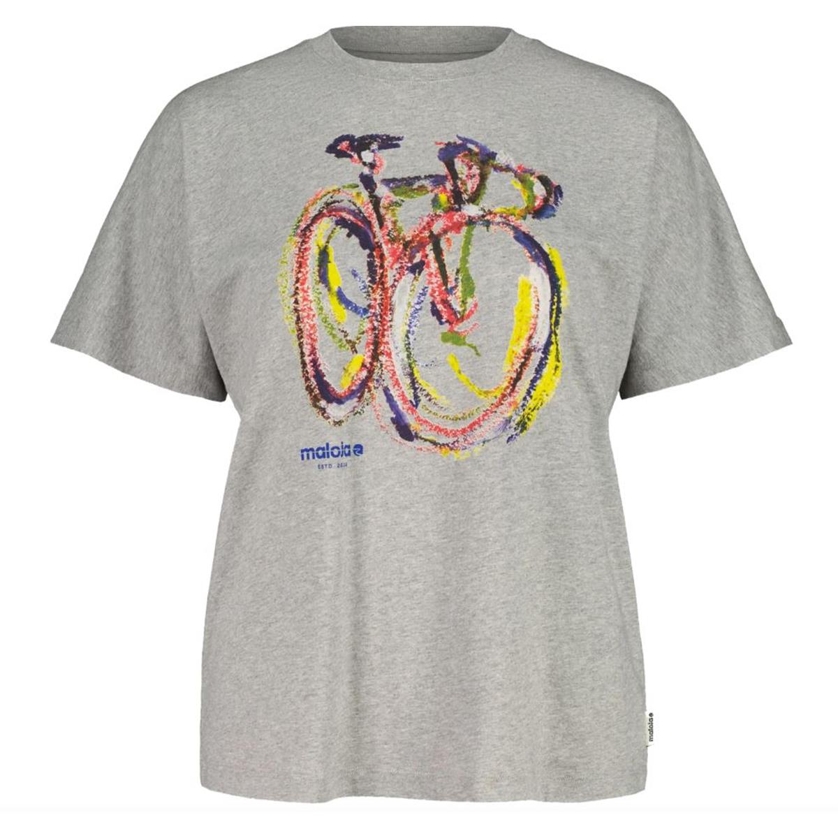 Maloja Bonette grey melange Damen T-Shirt